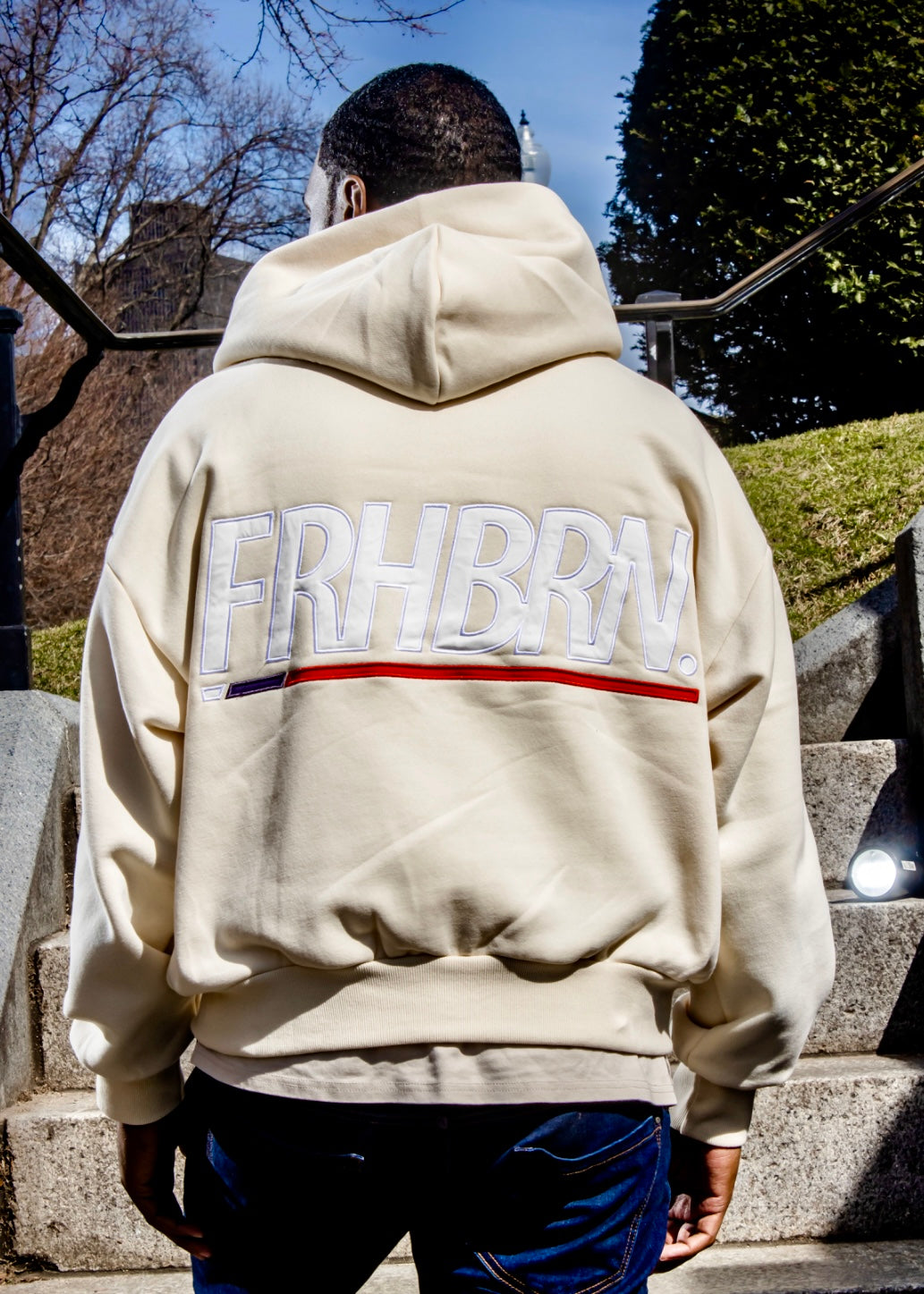 STORK HOOD - CREAM